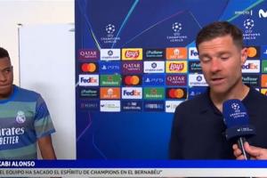 当面赞爱将！阿隆索：姆巴佩正处巅峰 他就在旁边我也不敢说坏话