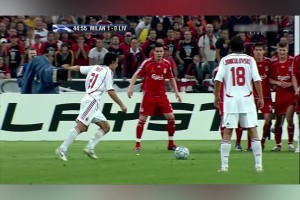 那时的巅峰卡卡！因扎吉梅开二度！07年欧冠决赛米兰复仇夺冠！