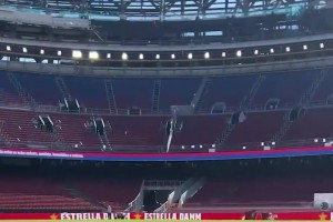 球迷实拍！诺坎普内部真的是太壮观了