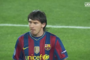 大师级表现！10年梅西面对阿森纳完成大四喜，简直是上天入地！